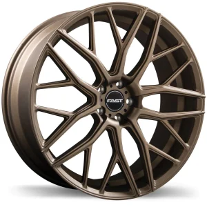 Fast Wheels – Vybz – Bronze – 20″x8.5″ 40mm – All weather Wheels – F263-2085-65ZT+40E726